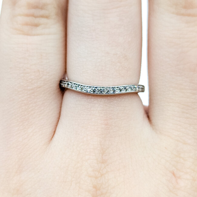 Ring Contour Band 14kw 2.5mm Sz6 2.18g 225110063