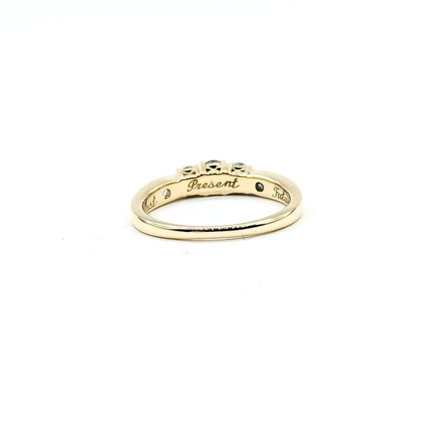 Ring Promise .40ctw Round Diamonds 14ky 2.65mm Sz6.5 2.78g 125100025