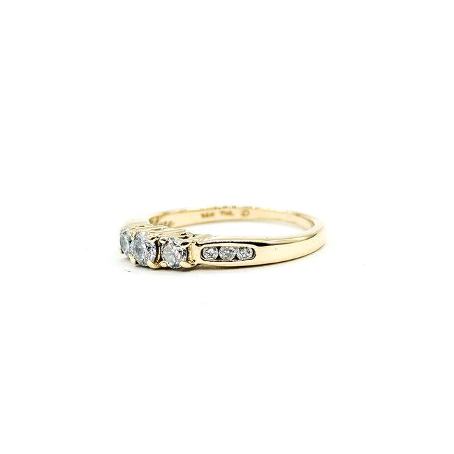 Ring Promise .40ctw Round Diamonds 14ky 2.65mm Sz6.5 2.78g 125100025