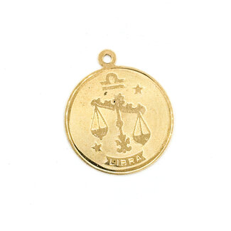 Pendant Libra 14ky 19mm 1.5g 225112002