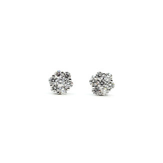 Earrings 0.6ctw Lab-Grown Diamond 14kw 125110082