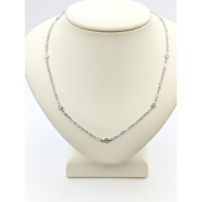 Necklace 0.15ctw Diamonds 14ky 125110101