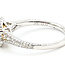 Ring Halo 0.47ctw, 0.61ct yellow center Round Diamonds 18kw 9x9mm Sz7 3.86g 225110144