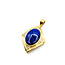 Pendant Kite 0.33ctw Round Diamonds 18ct Blue Lapis Lazuli 18ky 1.6x1.05" 11.51g 225100065