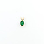 Pendant Solitaire .50ct Emerald 14ky 10x5x4.5mm .33g 225100088