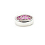 Ring Invisible Set 0.24ctw Round Diamonds 2.22ctw Ruby 14ky 7.3mm Sz7 6.20g 225110143