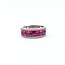 Ring Invisible Set 0.24ctw Round Diamonds 2.22ctw Ruby 14ky 7.3mm Sz7 6.20g 225110143