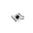 Ring Bypass Halo .98ct Round Diamond 1.00ctw White Diamonds 14kw 4mm Sz6.75 5.86g 225110147