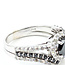 Ring Bypass Halo .98ct Round Diamond 1.00ctw White Diamonds 14kw 4mm Sz6.75 5.86g 225110147
