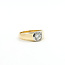 Ring Engraved Vintage .50ct Old Euro Cut Diamonds 14ktt 14.5mm Sz8.75 6.2g 225110074