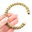 Bracelet Woven Cuff 18ky 27.8g 225102002