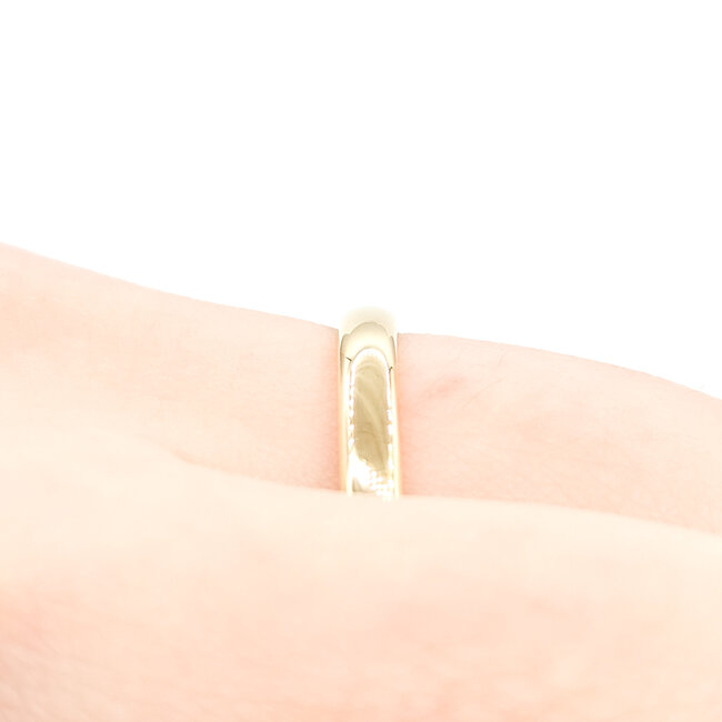 Ring Tiffany & Co. Band 18ky 3mm Sz11.75 4.57g 125112021