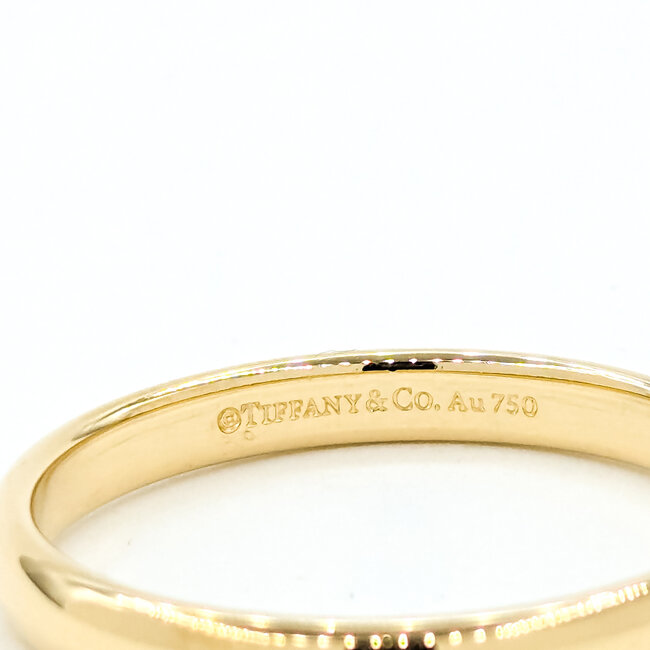 Ring Tiffany & Co. Band 18ky 3mm Sz11.75 4.57g 125112021