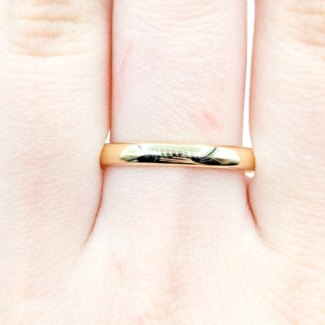 Ring Tiffany & Co. Band 18ky 3mm Sz11.75 4.57g 125112021