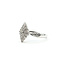 Ring Cluster 0.38ctw Round Diamonds 14kw 13.8mm Sz6 4.2g 225110011