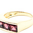 Ring 3.50ctw Mozambique Garnet 14ky 7.4mm Sz9 6.44g 125110058