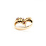 Ring Contour .20ctw Round Diamonds 1.25ctw Red Ruby 14ky 3.2mm Sz7.25 3.94g 225120002