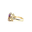 Ring Cocktail 0.12ctw Round Diamonds 6.88ct Ametrine 14ky 14mm Sz8 7.04g 225110012