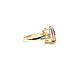 Ring Cocktail 0.12ctw Round Diamonds 6.88ct Ametrine 14ky 14mm Sz8 7.04g 225110012