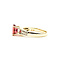 Ring 0.3ctw Round Diamonds 2ct Pink Tourmaline 14ky 8mm Sz7 4.13g 225110015