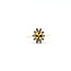 Ring Halo 0.2ctw Round Diamonds .50ct Citrine 14ky 10.85mm Sz6.25 2.5g 225110018