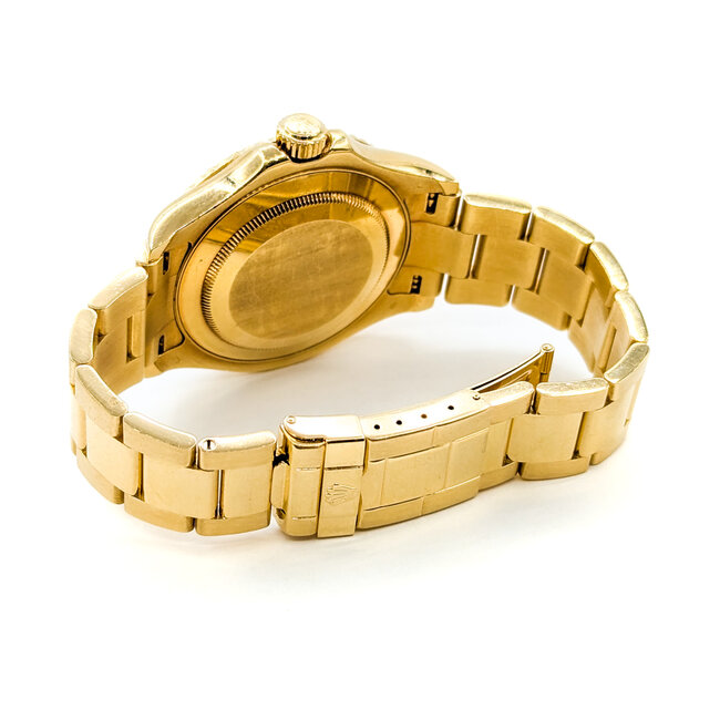 Watch Rolex Yacht Master 16628 Yr. 2001 40mm 18kt Yellow Gold 7.75" Watch Only 125126002