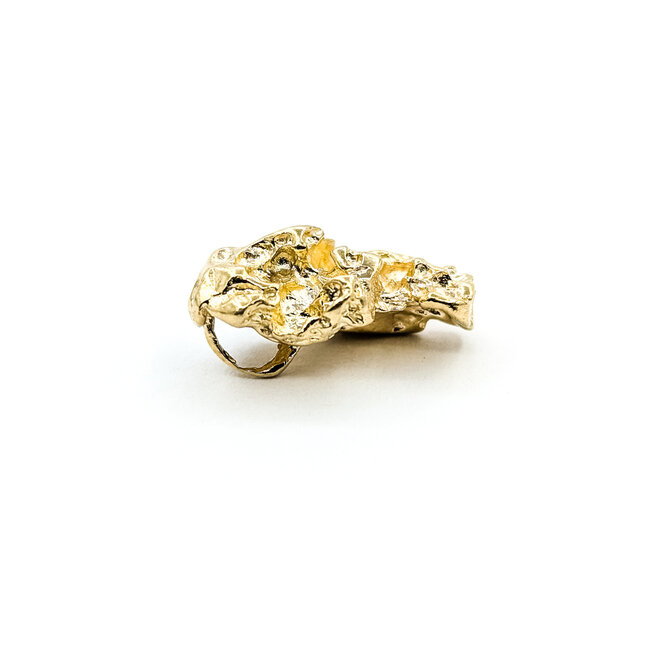 Pendant Gold Nugget 14ky 14.7x9.7 1.52g 225100073