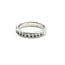 Ring Channel 0.33ctw Round Diamonds 950pt 3.65mm Sz7 6.3g 225110006