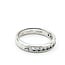 Ring Channel 0.33ctw Round Diamonds 950pt 3.65mm Sz7 6.3g 225110006