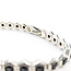 Bracelet David Yurman Hex Pave 5ctw Round Diamonds Sterling 8mm 8" 37.02g 125110059