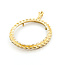 Pendant Coin Bezel 2x1.5" 14ky 9.83g 124111528