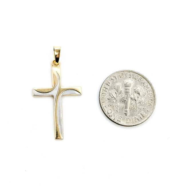 Pendant Cross 14ktt 1.1x.6" .56g 125092049