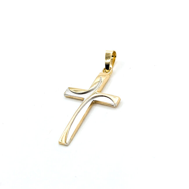 Pendant Cross 14ktt 1.1x.6" .56g 125092049
