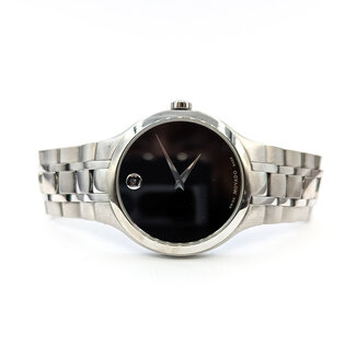 Watch Movado Museum Classic 40mm Stainless Steel 8" Watch Only 125096001