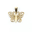 Pendant Filigree Butterfly 14ky 20mm 1.1g 125112004