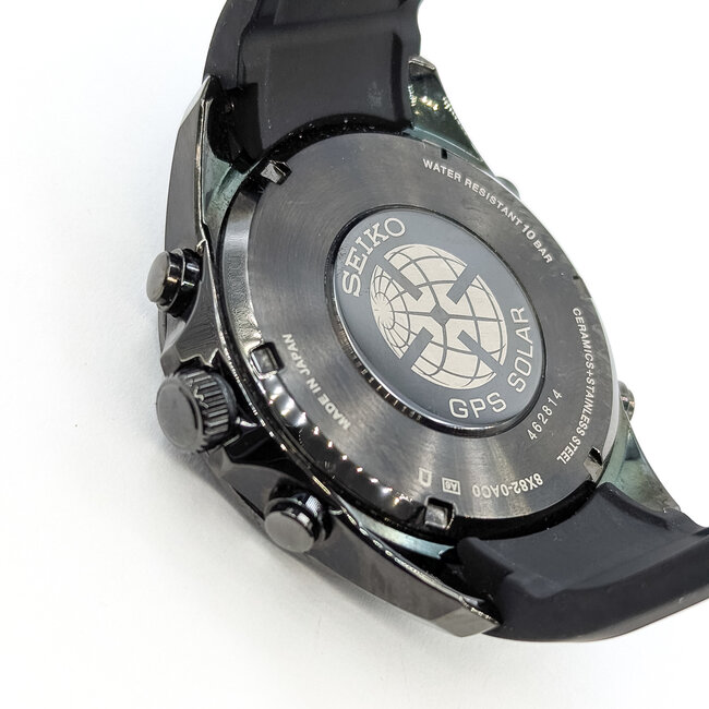 Watch Seiko Solar 8X82-0AC0 45mm Stainless Steel, Poly Strap 8" Watch Only 125116013