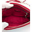 Handbag Prada Triangle Logo Plate Red & White 125125047