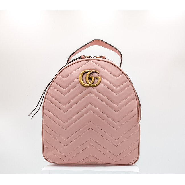 Backpack Gucci GG Marmont Light Pink 125125038