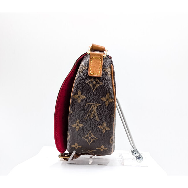 Crossbody Louis Vuitton Tambourin Monogram Canvas 125125039