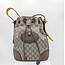 Handbag Gucci Neo Vintage GG Beige Canvas Drawstring 125125044