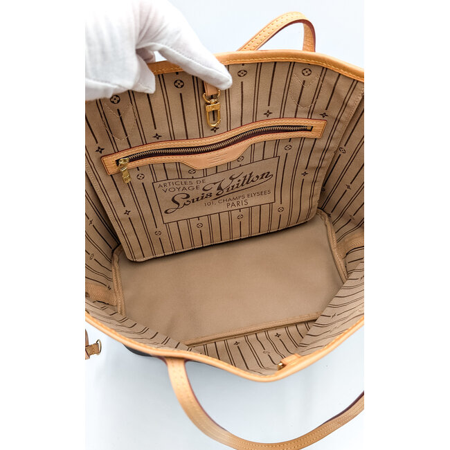 Handbag Louis Vuitton Neverfull MM Monogram 125125046