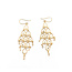 Earrings Dangle 14ky 2.7g 125112016
