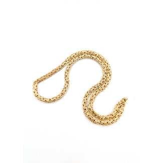 Necklace Byzantine Lobster 14ky 5mm 18" 14.1g 125112008