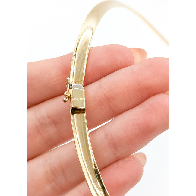 Necklace Omega 14ky 5.3mm 17.5" 29.6g 225120013