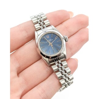 Watch Rolex Oyster Perpetual 67180 Yr. 1990 26mm Stainless Steel 7.25" Watch Only 125126003