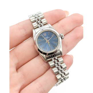 Watch Rolex Oyster Perpetual Yr. 1990 26mm Stainless Steel 7.25" Watch Only 125126003