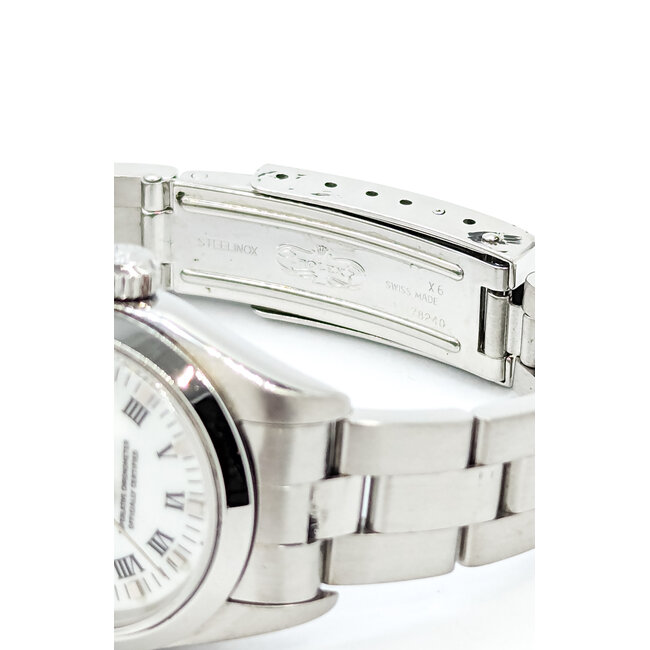 Watch Rolex Datejust Roman Numerals 69160 Yr. 1999 26mm Stainless Steel Box & Papers 125106001