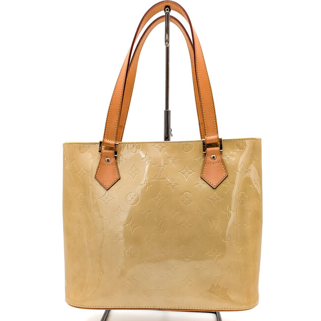 Handbag Louis Vuitton Houston Vernis Noisette 125125021