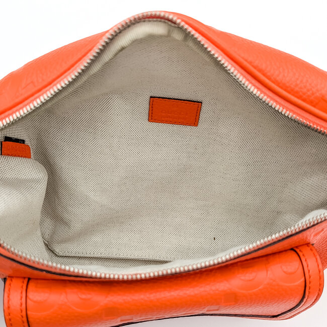 Waist Pouch Gucci Jumbo GG Orange Leather 125125027