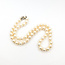 Necklace Strand .03ctw Single Cut Diamonds 6.5mm Pearl 14kw 15" 225110076